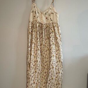 Victoria's Secret Floral Nightgown Country Blush Pink Vintage medium cottagecore